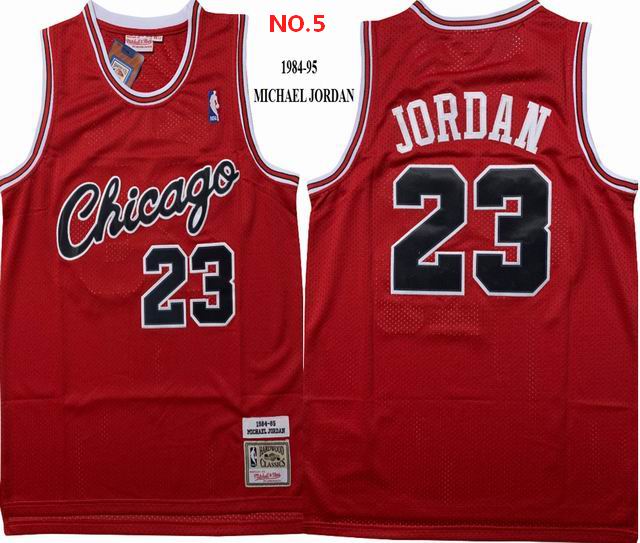 Michael Jordan 23 Basketball Jersey NO.5;